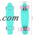 22" Plastic Cruiser Style Banana Skateboard Completed   